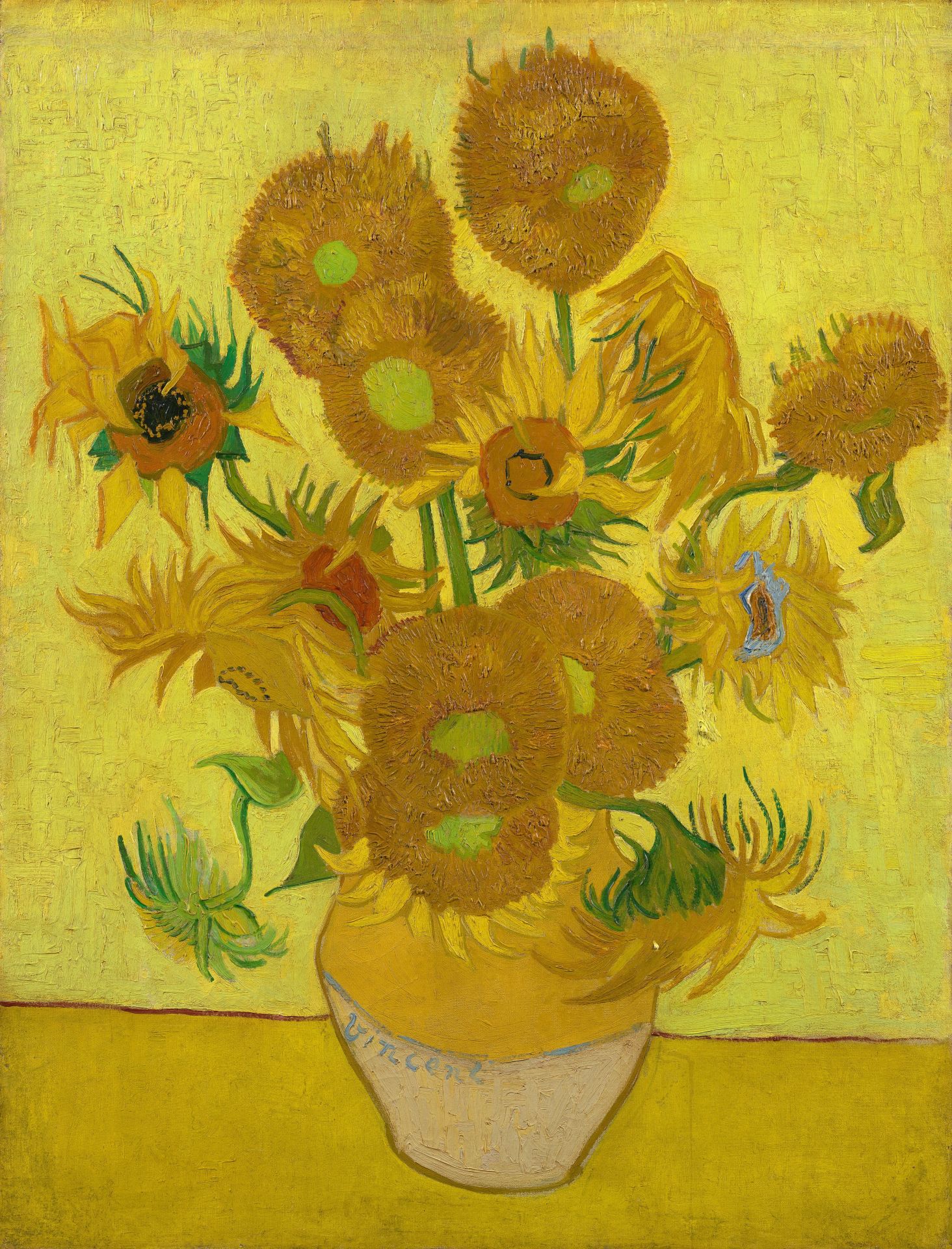 Vincent Van Gogh - Sunflowers 